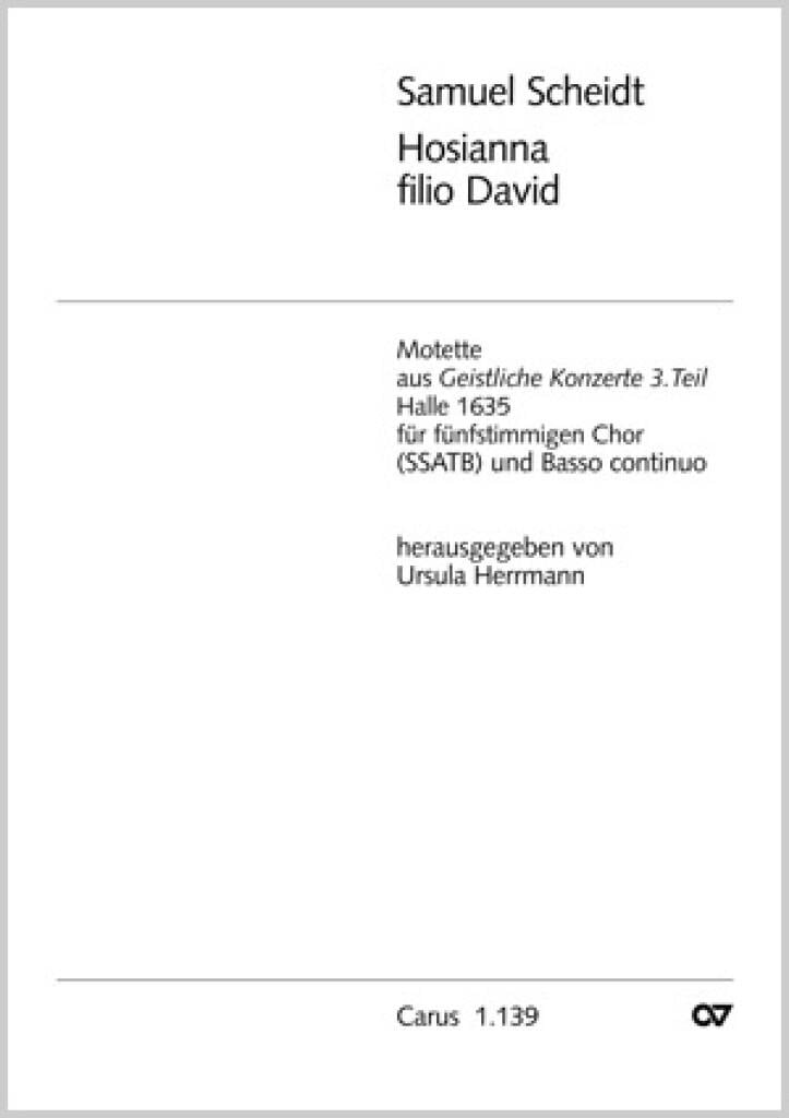 Hosianna filio David